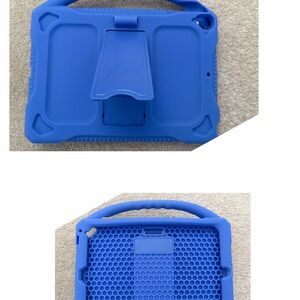 Apple Blue Protective Tablet Case with Handle
